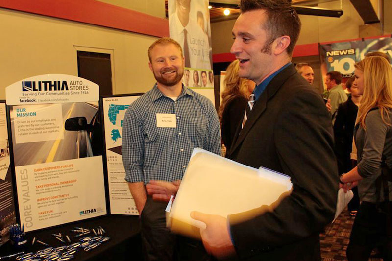 SOU Career Connections Career Fairs at Southern Oregon University for Employers